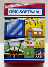 Pack of Oric 1 Software - New old stock - 1980s Games