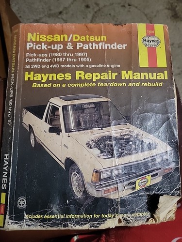 Haynes nissan datsun - haynes, pick-up