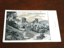 ORIGINAL  WOVEN SILK POSTCARD