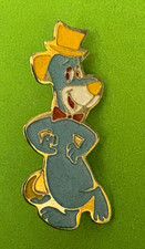 Huckleberry Hound Dog Metal Enamel Pin Badge Brooch Blue Body Yellow Nose