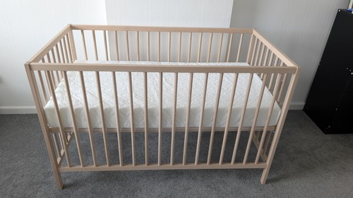 Brand new beechwood baby cot - brand,