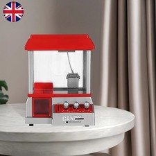 CANDY GRABBER MACHINE CLAW TOY WITH MUSIC & 24 COINS RETRO ARCADE GAME KIDS GIFT