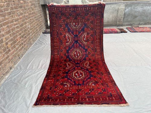 4x9 antique turkmen - 4x9,
