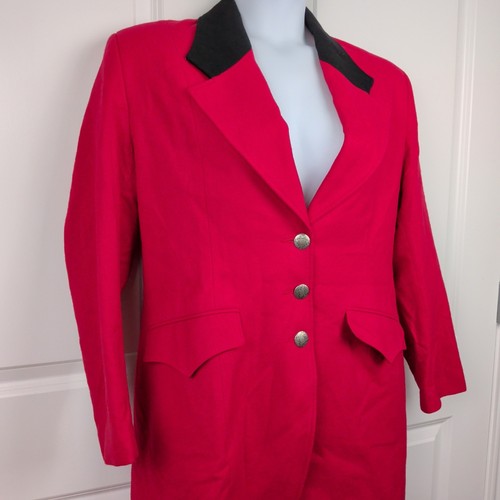 Vintage red equestrian - red, hunting