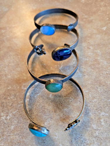 Vintage silver turquoise - vintage,
