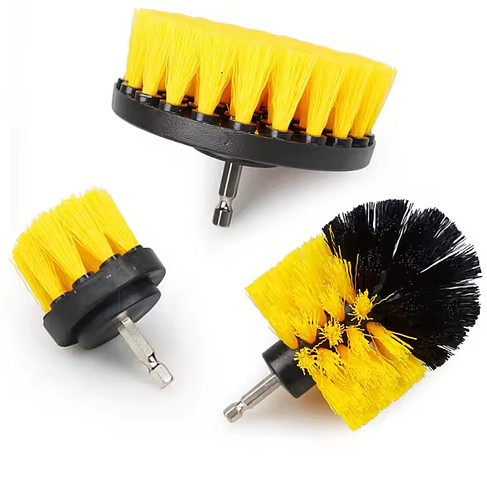3pcs drill brush attachment - brush,