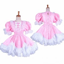Girl Maid Sissy Lockable Pink