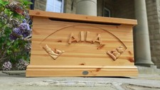 Hibba Classic Personalised Toy Box - British Made wooden toy box