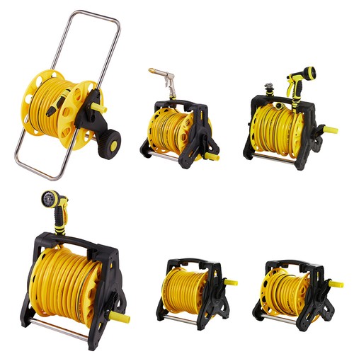 Garden hose reel trolley - hose,
