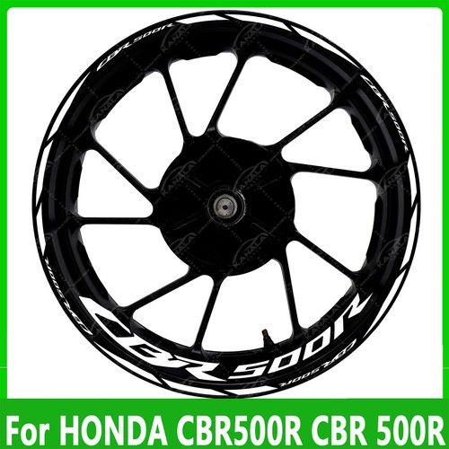 Motorcycle bike wheel decals