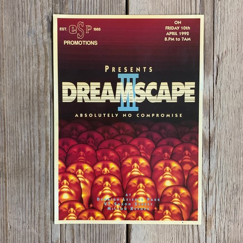 Dreamscape rave flyer the - dreamscape,