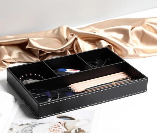 Leather valet tray - leather, 4
