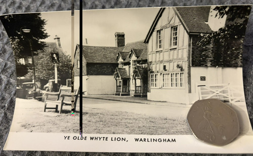 Olde whyte lion - ye,