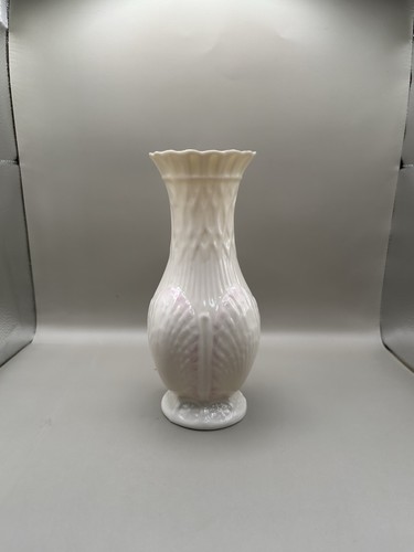 Irish belleek porcelain vase - belleek,