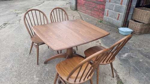 Ercol dining table - ercol, and