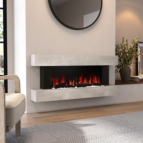 Stone effect wall - stone-effect, wall-mounted