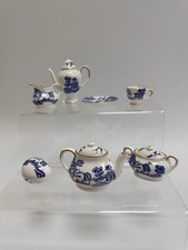 Coalport miniature blue willow - coalport,