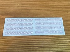 Set of 4 Rays Volk Racing CE28N Wheel Sticker Decals. RIMS DECALs
