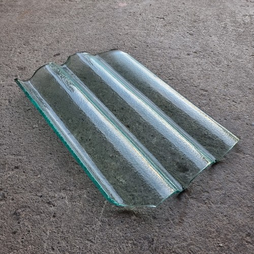 Glass double roman roof - roof, tiles