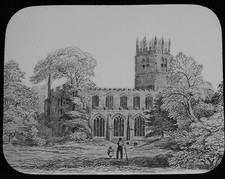 Magic Lantern Slide ALL SAINTS