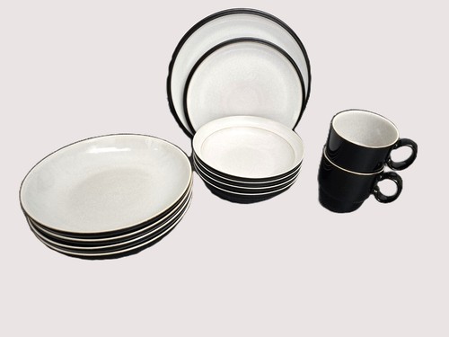 Denby black pepper tableware - black,