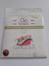 Christmas sleigh die with presents and bows, Go Kreate No 110072