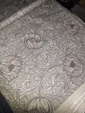 Green Linen Floral