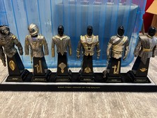 Star Trek by Franklin Mint Armor Of The Galaxy complete set with stand