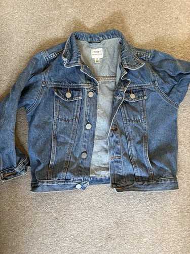 Next girls denim jacket - denim, age