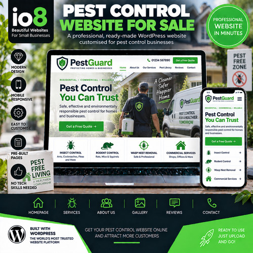Pest control website - control, –