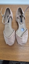 ladies leather upper shoe/sandals size 5 UK, wide fit, unworn