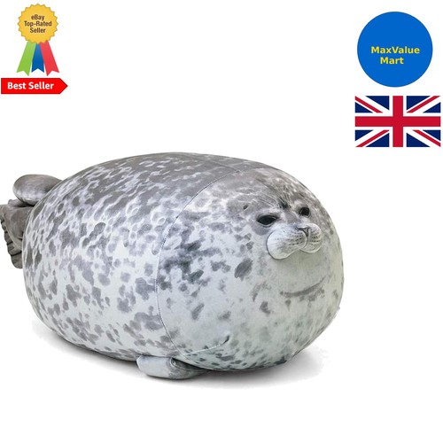 Adorable chubby seal plush - seal,