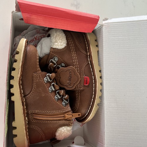 Kickers zip rust boots - kickers,