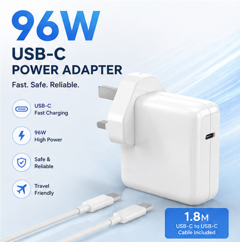 96w usb fast charger plug - uk,