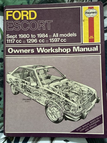 Haynes ford escort mk3 - escort,