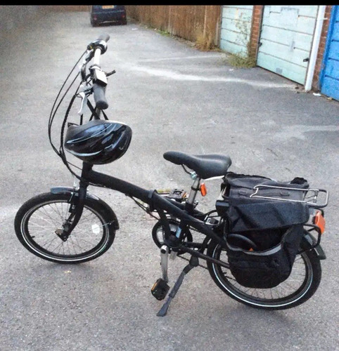 Bike black folding - eg,