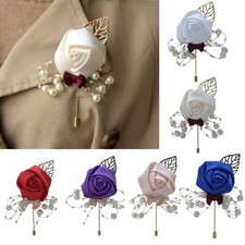 Wedding Flower Corsage Lapel