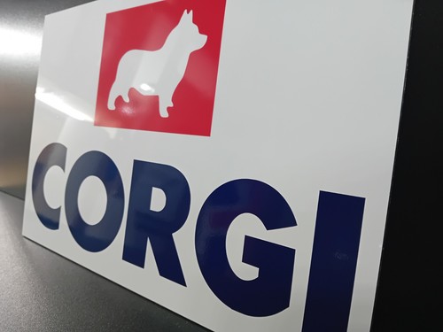 Corgi sign board - corgi,