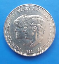 1981 Coin HRH The Prince Of Wales & Lady Diana Spencer Elizabeth 11 Commerative