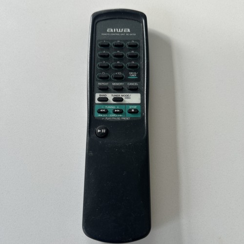 Aiwa 6at03 hifi remote - rc-6at03,