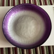 Portmeirion by Jo Gorman "Dusk" Pearlescent & Purple Bowl.