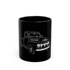 1952 ford pickup coffee - ford, mug