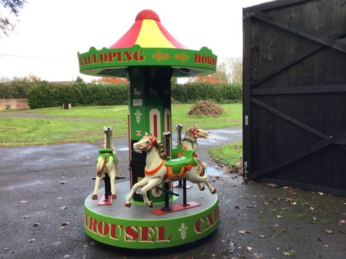Coin operated ride - operated, fairground