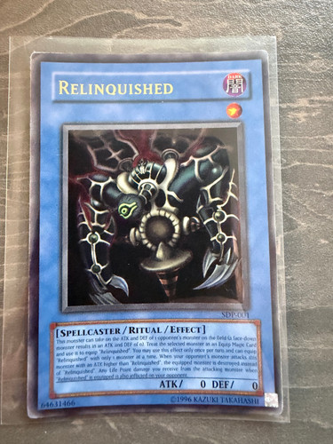 Relinquished sdp 001 - |, yugioh