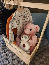 Babyshower Gift Basket/ Newborn Baby Girl Gift