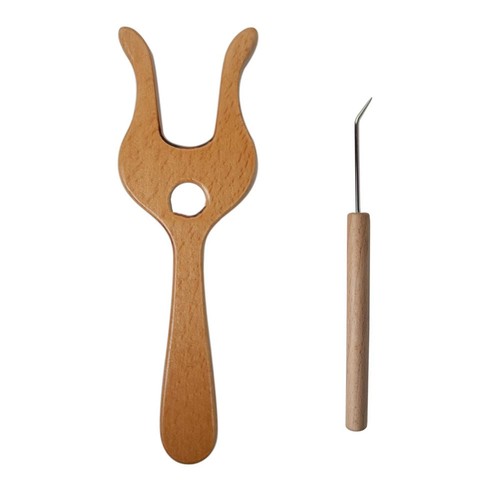 Wooden fork knitting - fork,