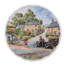 Royal Doulton The Young Fisherman Plate By Anthony Forster Village Life 1989