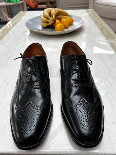 Loake 202b black polished - loake,