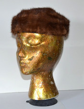 Vintage Mink Brown Pill Box