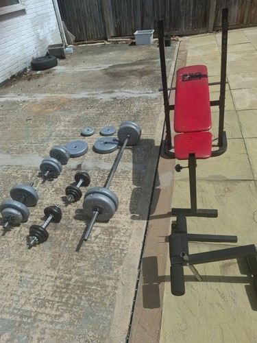 Weight training bench - training, plus